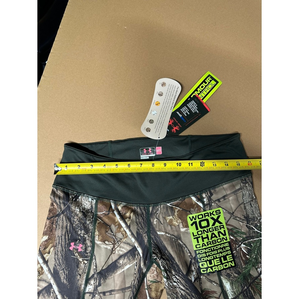 Under Armour Hunting Pants Womens Medium Camo NEW Scent Control 1230918 - Picture 9 of 11